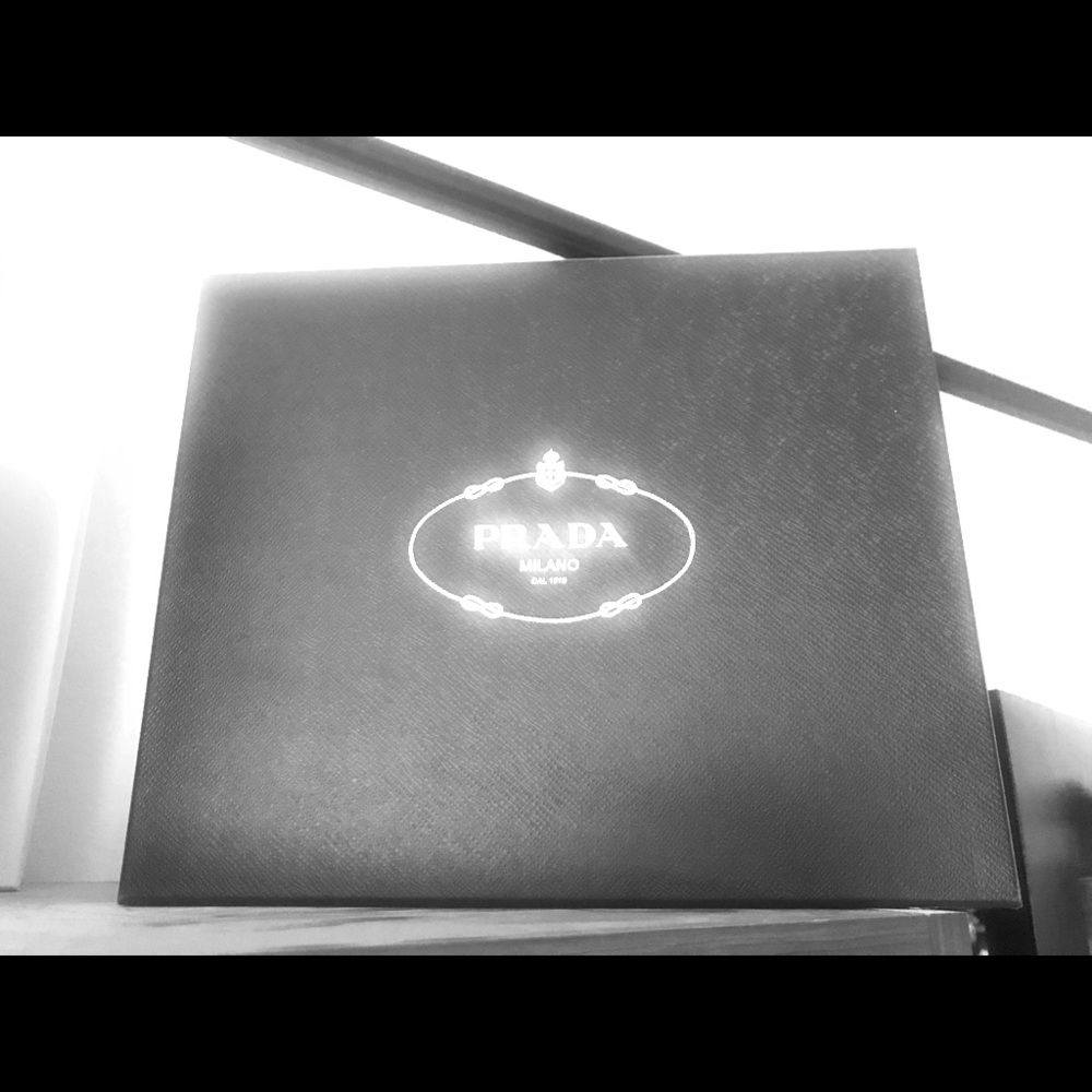 Authentic PRADA shoe box